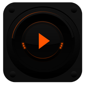 PlayerPro TechnoOrange Skin icon PlayerPro TechnoOrange Skin icon
