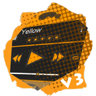 Yellow PlayerPro Skin icône