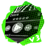 Zebra PlayerPro Skin icône