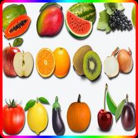 Learn Fruit and Vegetables Toys পোস্টার