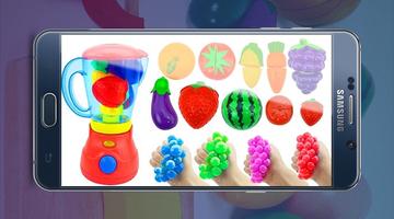 Learn Fruit and Vegetables Toys captura de pantalla 1