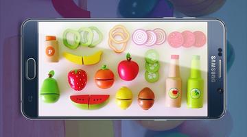 Learn Fruit and Vegetables Toys اسکرین شاٹ 3
