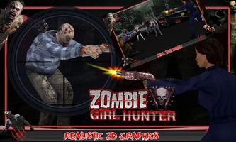 Zombie Girl Hunter Affiche