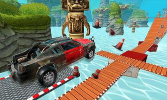 Fire Engine Accident Car: Tricky Stunts Master screenshot 2