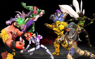 Incredible Monster Superhero: Robots Street Battle screenshot 1