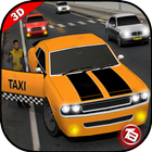 Modern City Taxi Simulation 3D icône