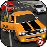 Modern City Taxi Simulation 3D icon