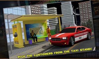 Modern City Taxi Simulation 3D capture d'écran 1