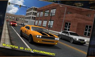 Modern City Taxi Simulation 3D capture d'écran 2