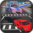 Flying Car Police Chase ไอคอน