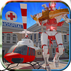 Robot Helicopter Simulator simgesi