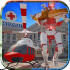 Robot Helicopter Simulator icon
