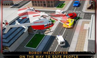 Robot Helicopter Simulator screenshot 2