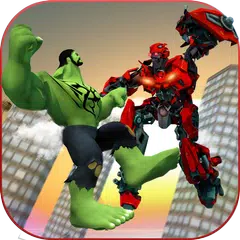 Incredible Monster Vs Robots City Battle APK download