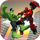 Incredible Monster Vs Robots City Battle simgesi