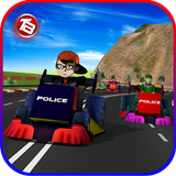 Kids Police Car Racing icône