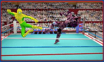 Monster Superhero Ring Battle Affiche