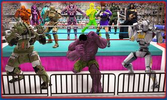 Monster Superhero Ring Battle capture d'écran 2