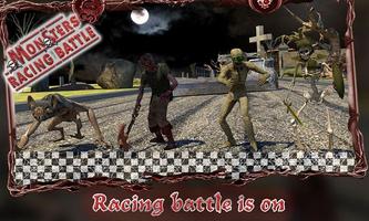 Monsters Racing Battle 3D poster