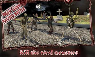 Monsters Racing Battle 3D screenshot 1