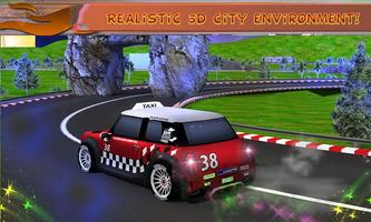 Modern Taxi Crazy Stunts screenshot 2