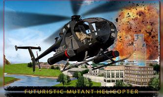 Mutant Helicopter Flying Sim capture d'écran 1