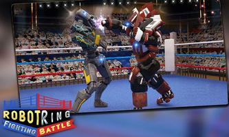 Robot Ring Fighting Battle poster