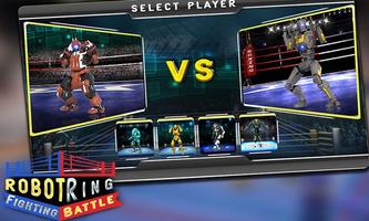 Robot Ring Fighting Battle ảnh chụp màn hình 1