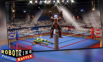 Robot Ring Fighting Battle capture d'écran 2