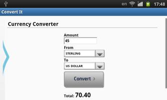 Currency Converter imagem de tela 1