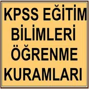 KPSS EĞİTİM BİLİMLERİ ÖĞRENME