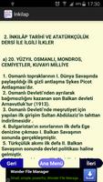 KPSS İnkılap Tarihi Ders Notu Kodlamalar İlkler скриншот 3