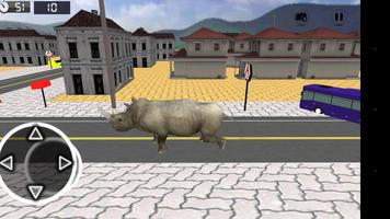 Wild Rhino Simulator 3D capture d'écran 1