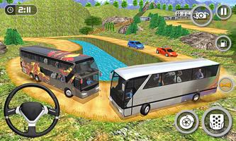 Coach Bus Simulator 2018 - mobile Bus driving poster