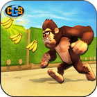 monkey jungle run - adventure runner icon