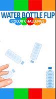 Water Bottle Flip Colors Match Affiche