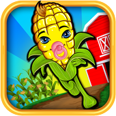 Baby Corn Run 3D Farm Race icon