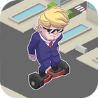 Trump Hoverboard Sim Challenge Zeichen