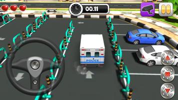 Police Car Parking Simulator capture d'écran 3