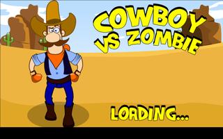 Poster Cowboy vs Zombies