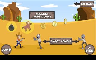 Cowboy vs Zombies ảnh chụp màn hình 3