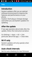 System Update captura de pantalla 2