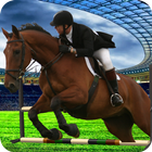Horse Jumping Game 3D 2015-16 icône