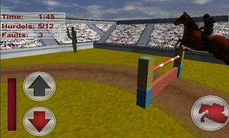 Horse Jumping Game 3D 2015-16 capture d'écran 2