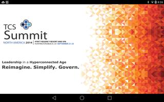 TCS Summit 2014 -North America پوسٹر