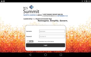TCS Summit 2014 -North America Ekran Görüntüsü 1