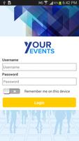 Your Events syot layar 1