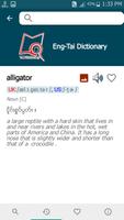 Eng-Tai Dictionary syot layar 3