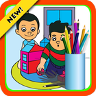 Coloring book for your kids icône