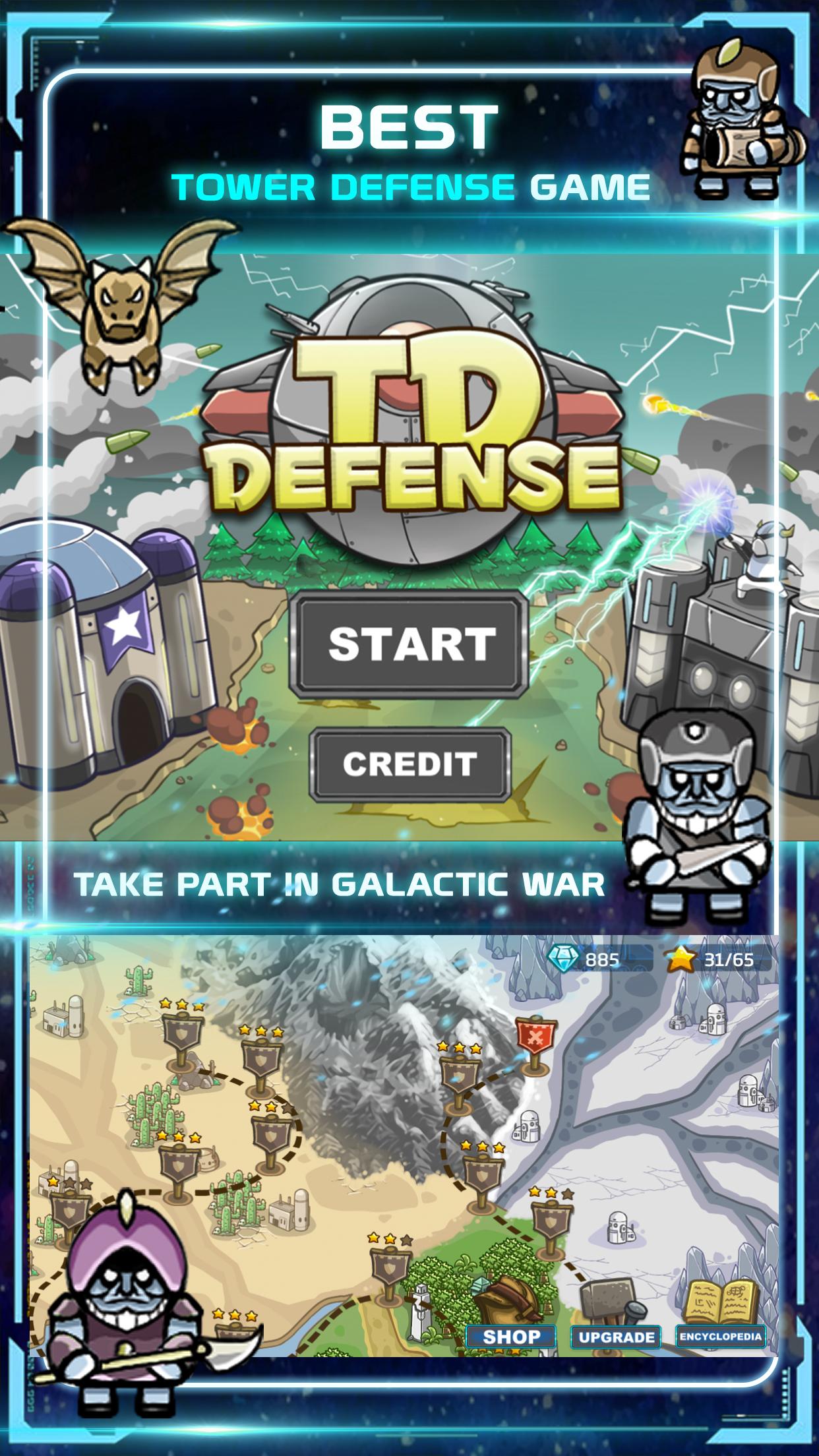 Star Td Galaxy Defense Game For Android Apk Download - tower battles battlefront fan made roblox